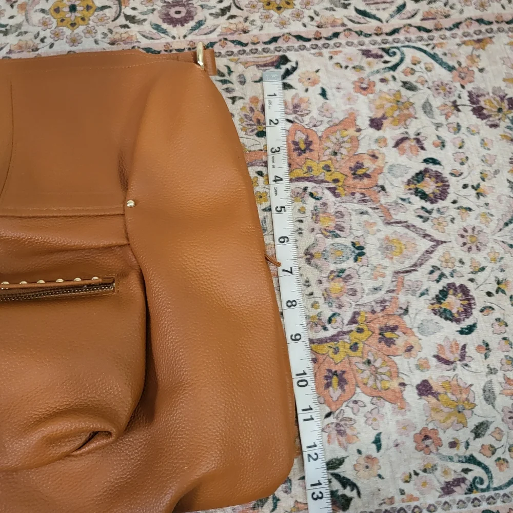 🌜 LAGGO Joyce Hobo Handbag | Soft Leather Purse | Studs Detail